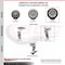 Service Caster 6 Inch Rubber on Aluminum Wheel Swivel Caster with Roller Bearing SCC SCC-20S620-RAR - alternate 6